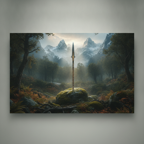 Gungnir la lance d'Odin symbole nordique