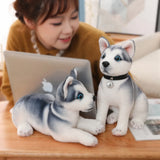 Peluche Husky Réaliste