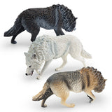 Figurines de Loup Nord-Américain