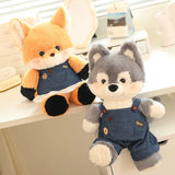 Peluche Loup Renard Combinaison