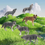 Figurine Loup Rugissant