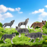 Figurine Loup Rugissant
