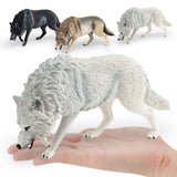 Figurines de Loup Nord-Américain