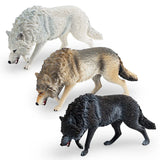 Figurines de Loup Nord-Américain