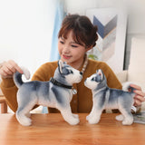 Peluche Husky Réaliste