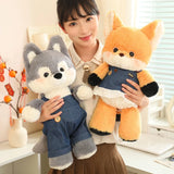 Peluche Loup Renard Combinaison
