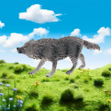 Figurine Loup Rugissant