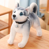 Peluche Husky Réaliste