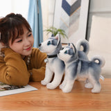 Peluche Husky Réaliste