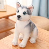 Peluche Husky Réaliste