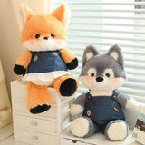 Peluche Loup Renard Combinaison