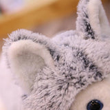 GIANT WOLF PLUSH (Grey/Brown)