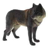 Figurine loup noir