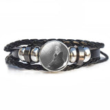 bracelet loup hurlement