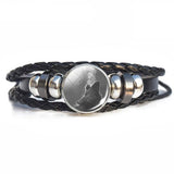 bracelet loup hurlement 