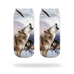 chaussettes loup hurlant