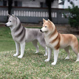 Figurine chien husky de Sibérie