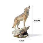 Figurine de loup dimensions 