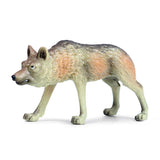 Figurine loup en position d'attaque
