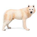 Figurine loup blanc