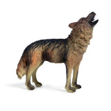 Figurine loup hurlant