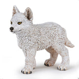 Figurine petit loup polaire
