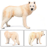 Loup blanc figurine