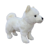 Loup blanc peluche