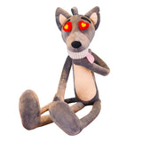 Loup geant peluche