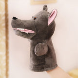 marionnette loup profil