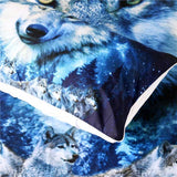 Housse d'Oreiller meute de loup