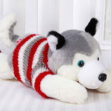 Peluche de loup habillé