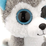 Peluche loup avec des gros yeux