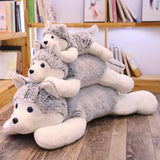 GIANT WOLF PLUSH (Grey/Brown)