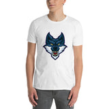T-shirt chien loup féroce homme