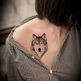 Tatouage tete de loup