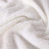 PLAID LOUP AVEC PLUMES