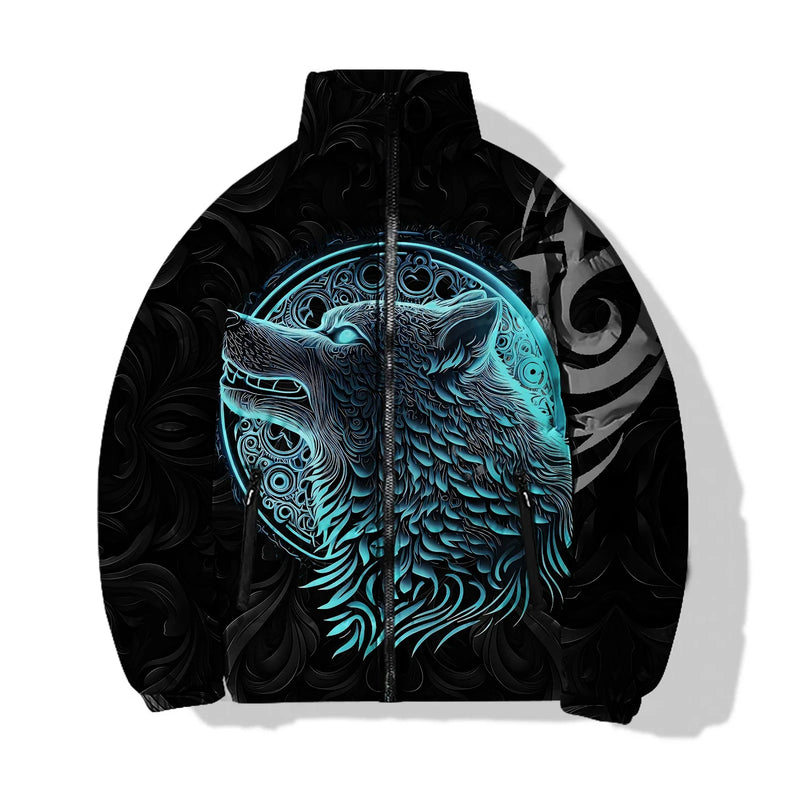 Veste loup - vêtement chaud, structuré et symbolique