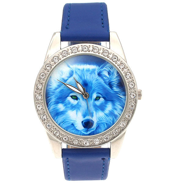 Montre loup - montre à gousset et style symbolique