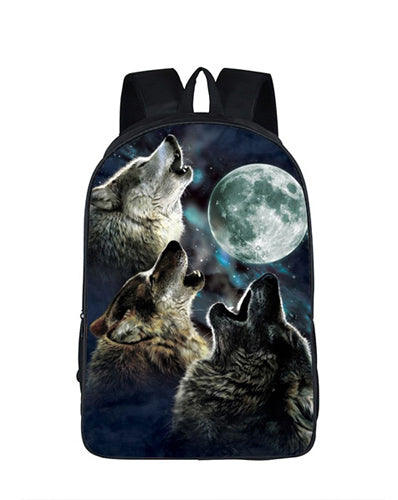 Children's Wolf Backpack Terre des Loups1