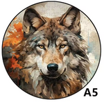 Puzzle Loup Bois Éducatif