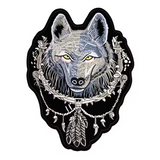 WOLF DREAM CATCHER PATCH