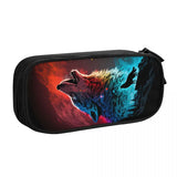 TROUSSE LOUP MULTICOLORE EN PLEIN HURLEMENT
