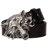 Cinturón Lobo Negro "Colmillo Furioso"