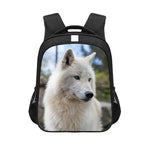 SAC À DOS LOUP BLANC