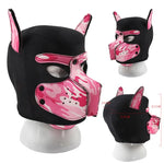 Masque Loup Cosplay – Rose Camouflage