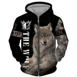 Sweat Loup Élégant