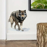 Décalcomanie Loup "Marche du Prédateur"