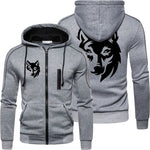 VESTE LOUP LOGO MODERNE