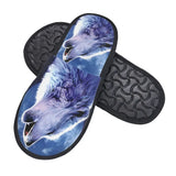 CHAUSSONS LOUP HURLEMENT LUNAIRE